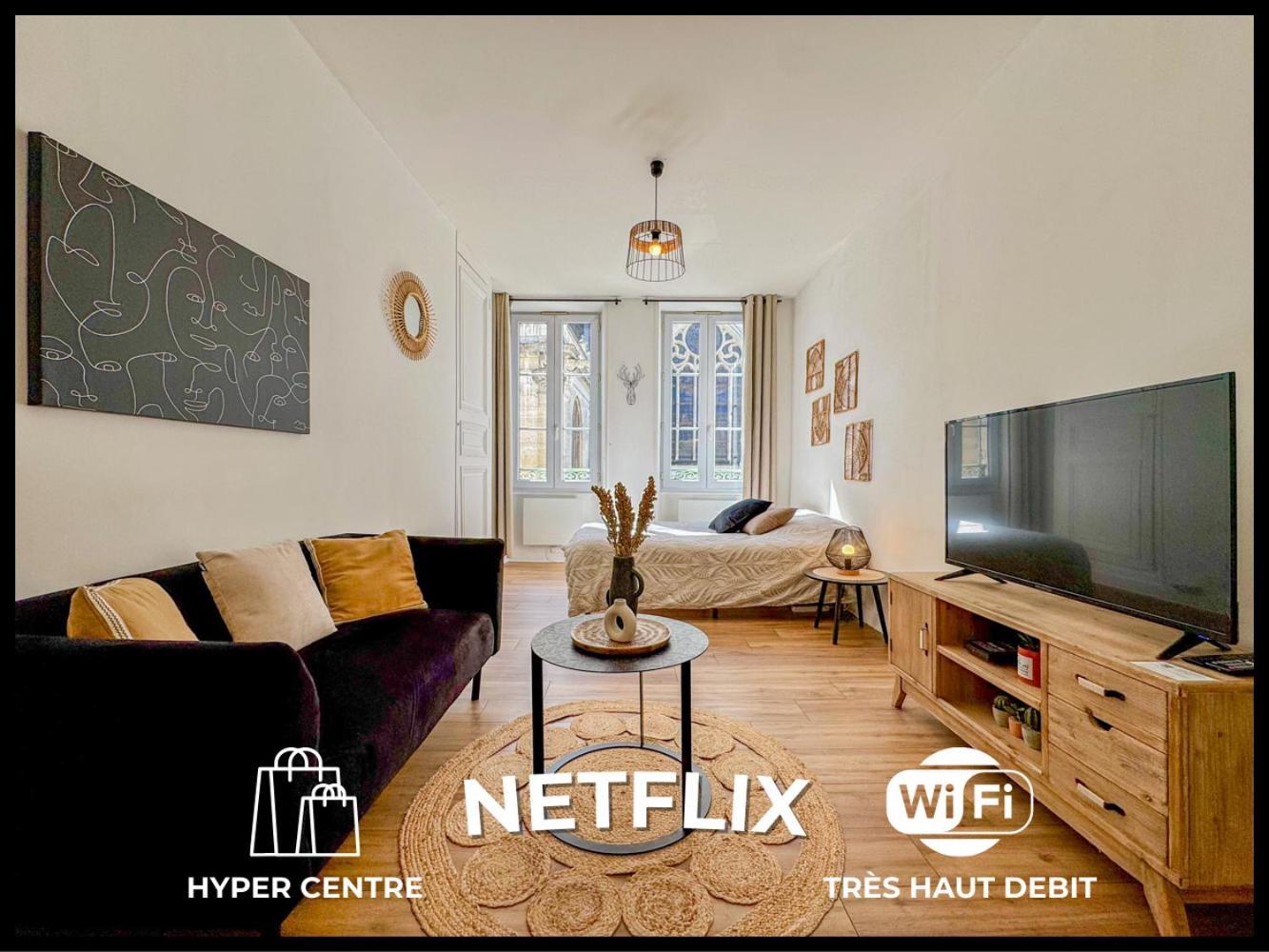 몽타르기 O Centre- Chaleureux - Fibre - Netflix 아파트 외부 사진